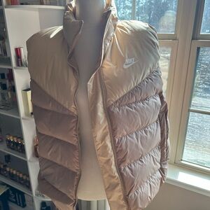 Nike Women's Beige Puffer Jacket